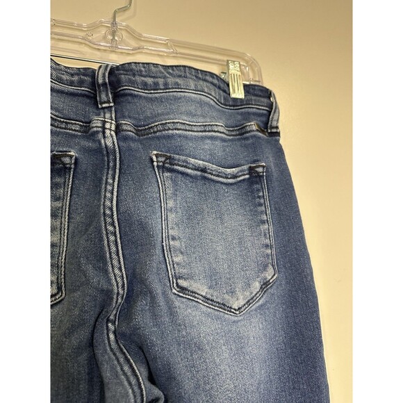 KanCan Jeans Size 30 Womens Skinny Distressed Blue Denim Inseam Stretchy - Picture 13 of 16